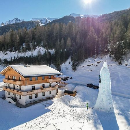 Ferienwohnung Nedererhof - Zimmer Enzian Mit Gemeinschaftskueche Schmirn Exterior foto